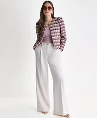 Bcbg Women's Novelty Open-Front Blazer