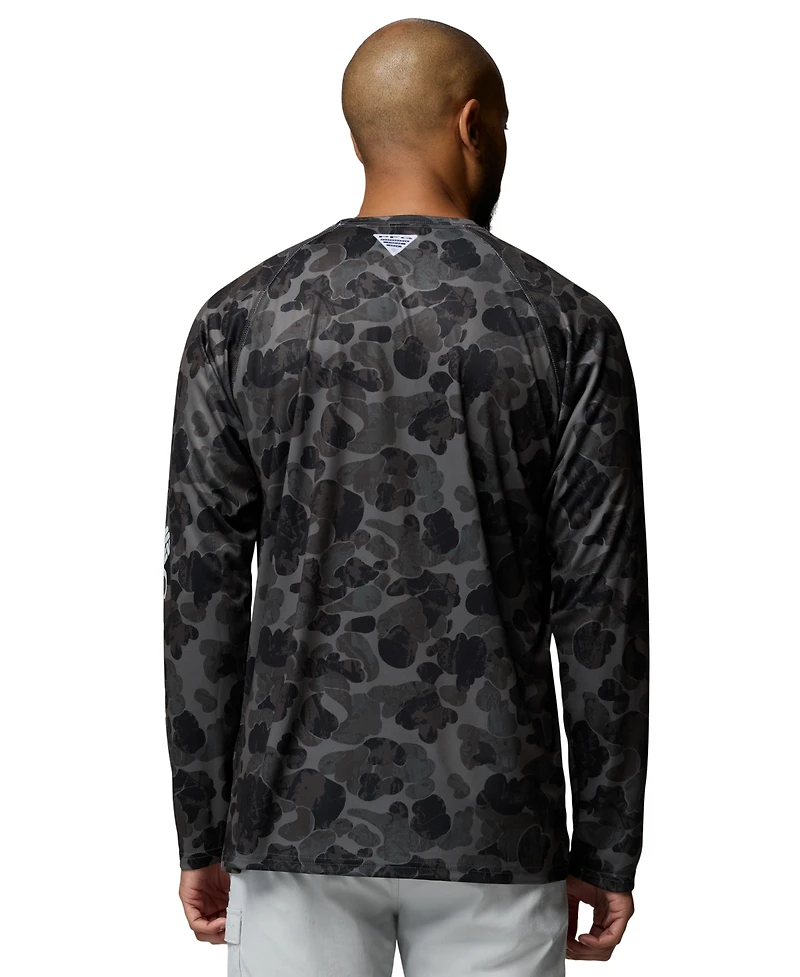 Columbia Men's Super Terminal Tackle Frigate Frenzy Long-Sleeve T-Shirt
