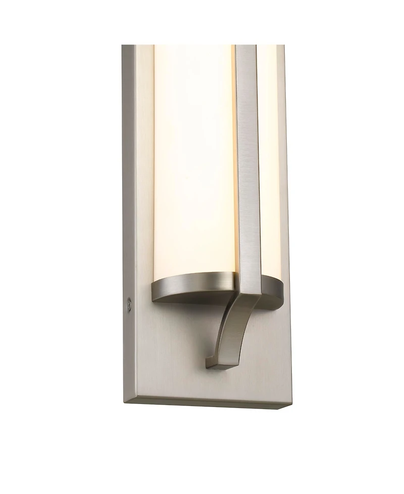 Midola 18-Inches Brushed Nickel Integrated Led Modern/Contemporary Bathroom Vanity Light Bar