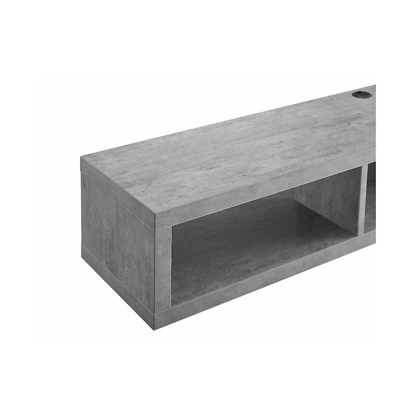 Martin Furniture Wallmounts Wall Mounted Tv Console 60-inch