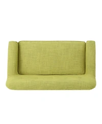 Streamdale Furniture Mid-Century Modern Button-Tufted Two-Seater Loveseat