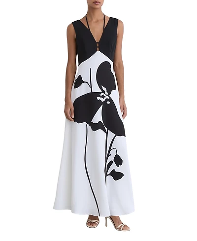 Reiss Women's Cecile Printed Mono Dress