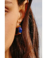 Retro Chic Ishtar Goddess Hoop Earrings