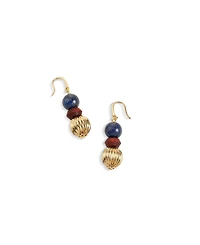 Retro Chic Temple Seed Earrings