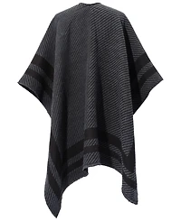 Lauren Ralph Lauren Woven Twill Border Ruana