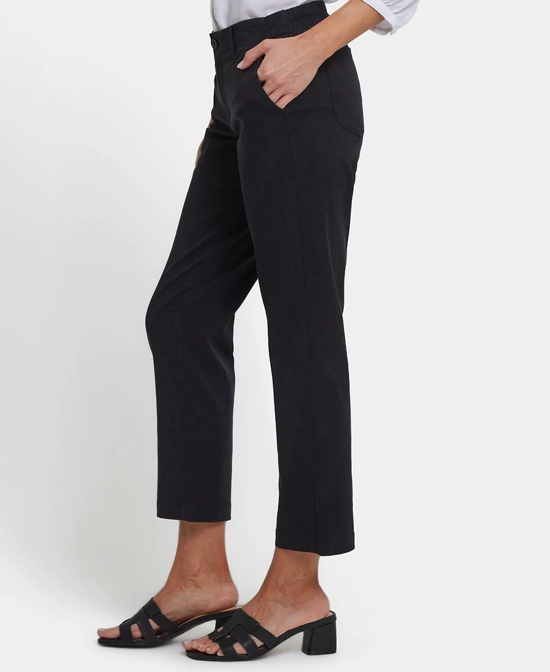 Nydj Women's Easy-Fit Ankle Trouser Pants