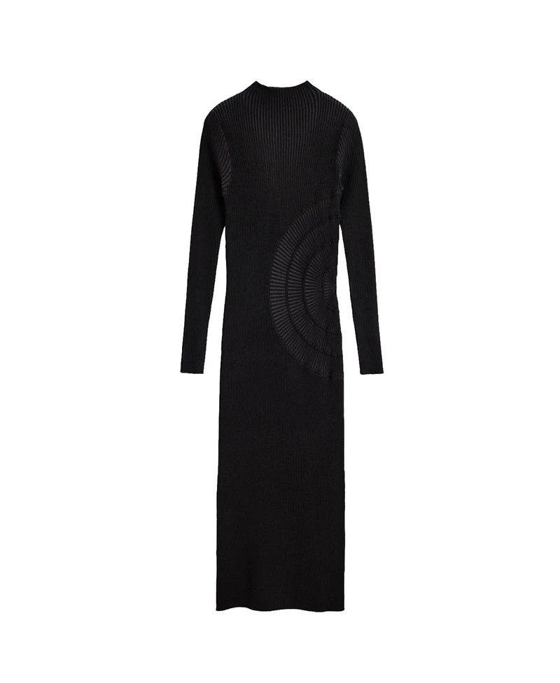 Desigual Women's Long-sleeved knit dress