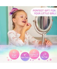 Gnuadz Real Makeup Kit Washable Pretend Play Gift for Girls