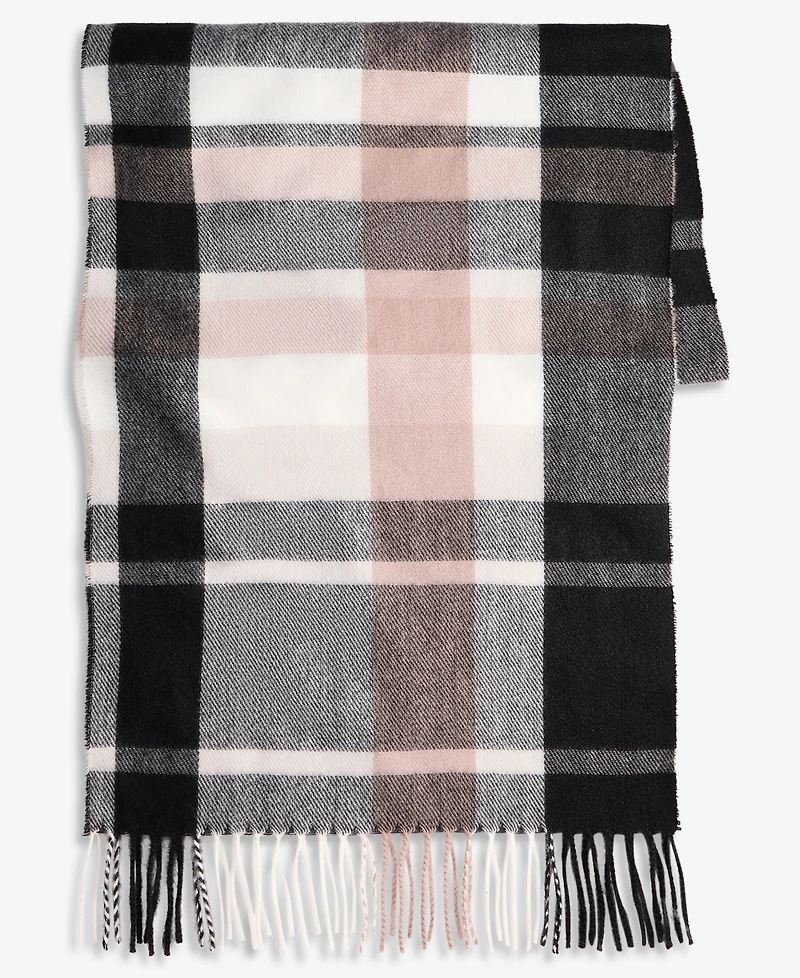 Style & Co Women's Overscale Plaid Blanket Wrap Scarf, Macy's Exclusive