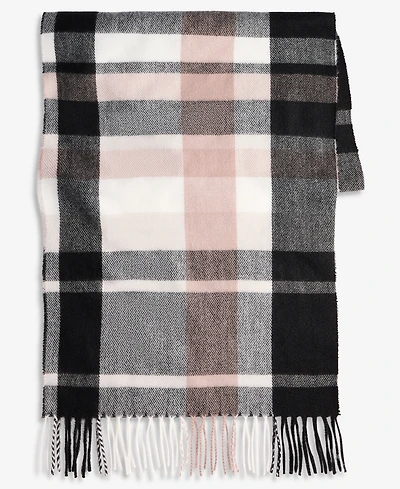 Style & Co Women's Overscale Plaid Blanket Wrap Scarf, Macy's Exclusive