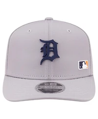 New Era Men's Gray Detroit Tigers Laser Perforated 9SEVENTY Adjustable Hat