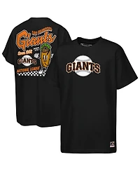 Mitchell & Ness Big Boys and Girls Black San Francisco Giants Cooperstown Concession T-Shirt