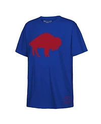 Mitchell & Ness Big Boys and Girls Royal Buffalo Bills Retro Logo T-Shirt