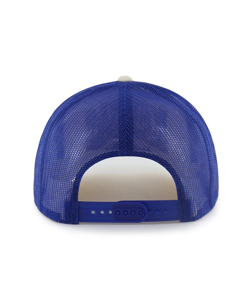 '47 Brand Men's Natural Kansas Jayhawks Drawbridge Trucker Adjustable Hat