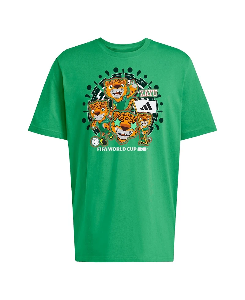 Adidas Men's Canada Fifa World Cup 2026 Host Country Mascot T-Shirt