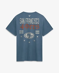 Fanatics Men's Blue San Francisco 49ers Washed Americana T-Shirt