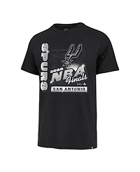 '47 Brand Men's Black San Antonio Spurs 2026 Nba Finals Id Franklin T-Shirt