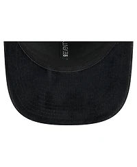 New Era Men's Black Chicago Blackhawks Quilted 9SEVENTY Adjustable Trucker Hat