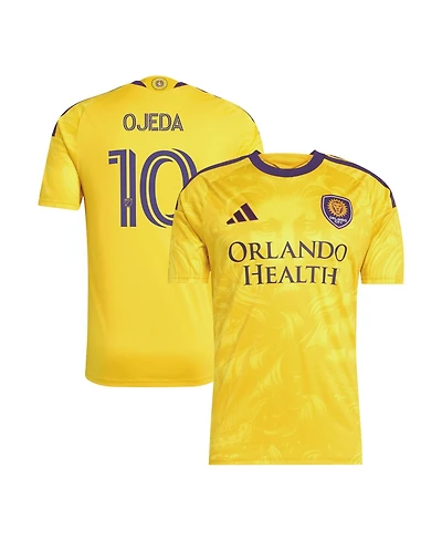 Adidas Men's Martin Ojeda Yellow Orlando City Sc 2026 Sunken Treasure Kit Replica Jersey