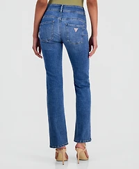 Guess Women's Shape Up Mid-Rise Bootcut Slim-Fit Jeans