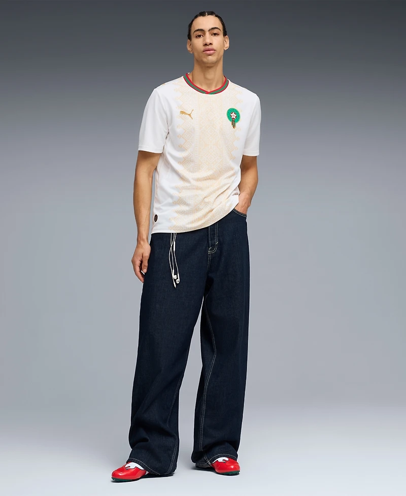 Puma Men's White Morocco National Team 2026 Away Replica Jersey