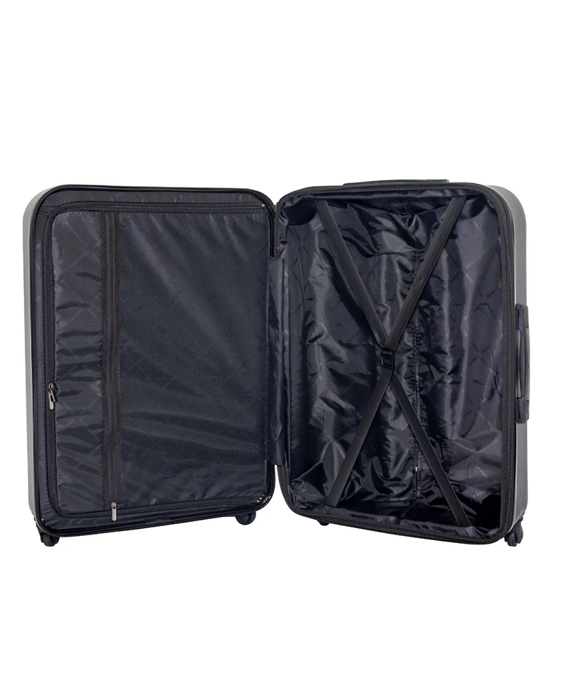 Geoffrey Beene Puffer 3-Piece Hardside Luggage Set
