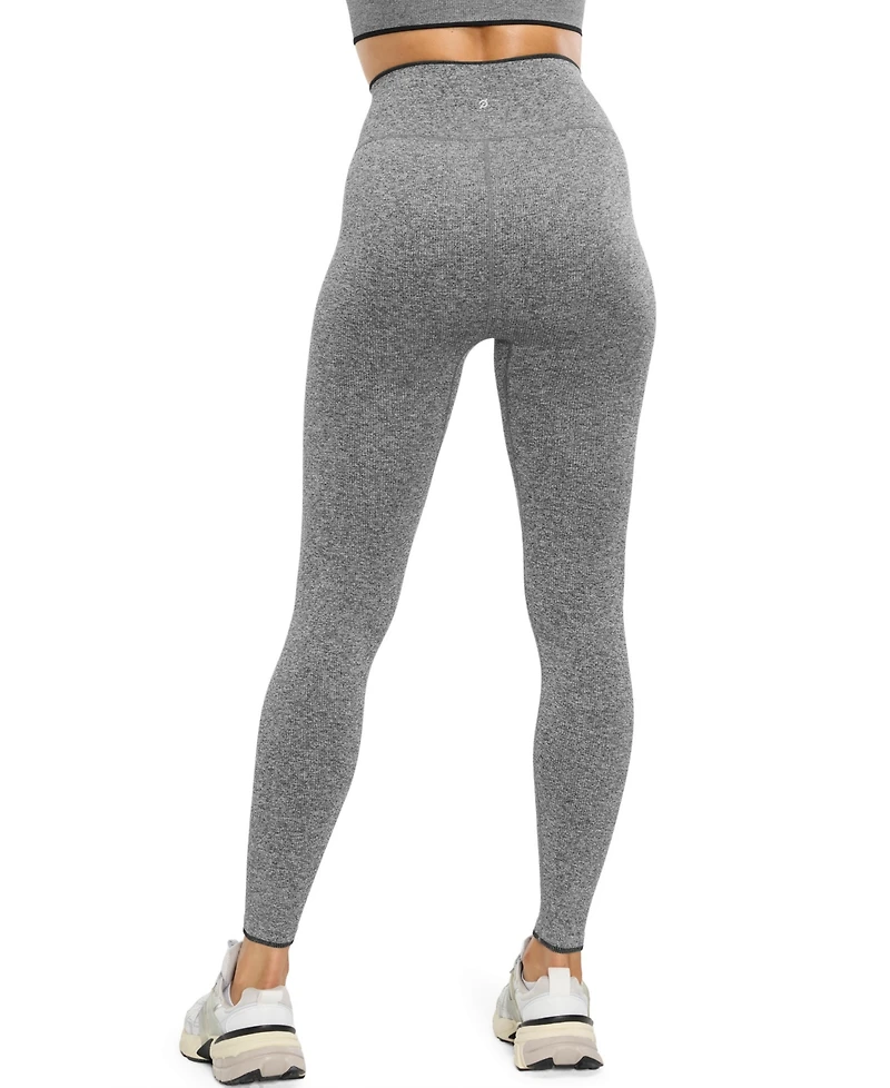 Peloton Women's Melange Micro Rib Seamless Legging
