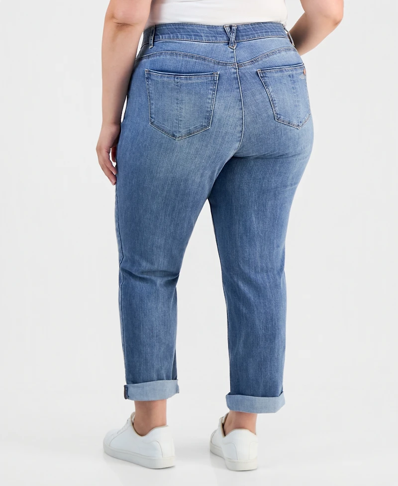 Democracy Plus Girlfriend AbSolution Straight-Leg Jeans