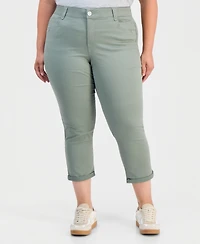 Democracy Plus Booty Lift Mid-Rise Cropped Pants