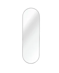 Laoties 63" x 20" Full Length Mirror, Arched Floor Mirror with Metal Frame for Bedroom, Entryway and Dressing Room