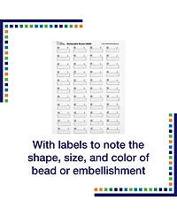 Bead Storage Solutions 45 pieces Craft Organizer and 82 pieces Tiny Supplies Organizer