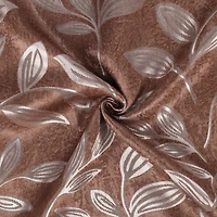 Superior Leaves Room Darkening Grommet 2-Panel Curtain Set