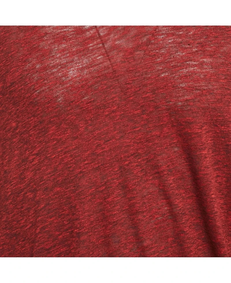 Pre-Owned Zadig & Voltaire Men's Pre-Owned Zadig and Voltaire Red Jersey Monastir Overdyed T-Shirt