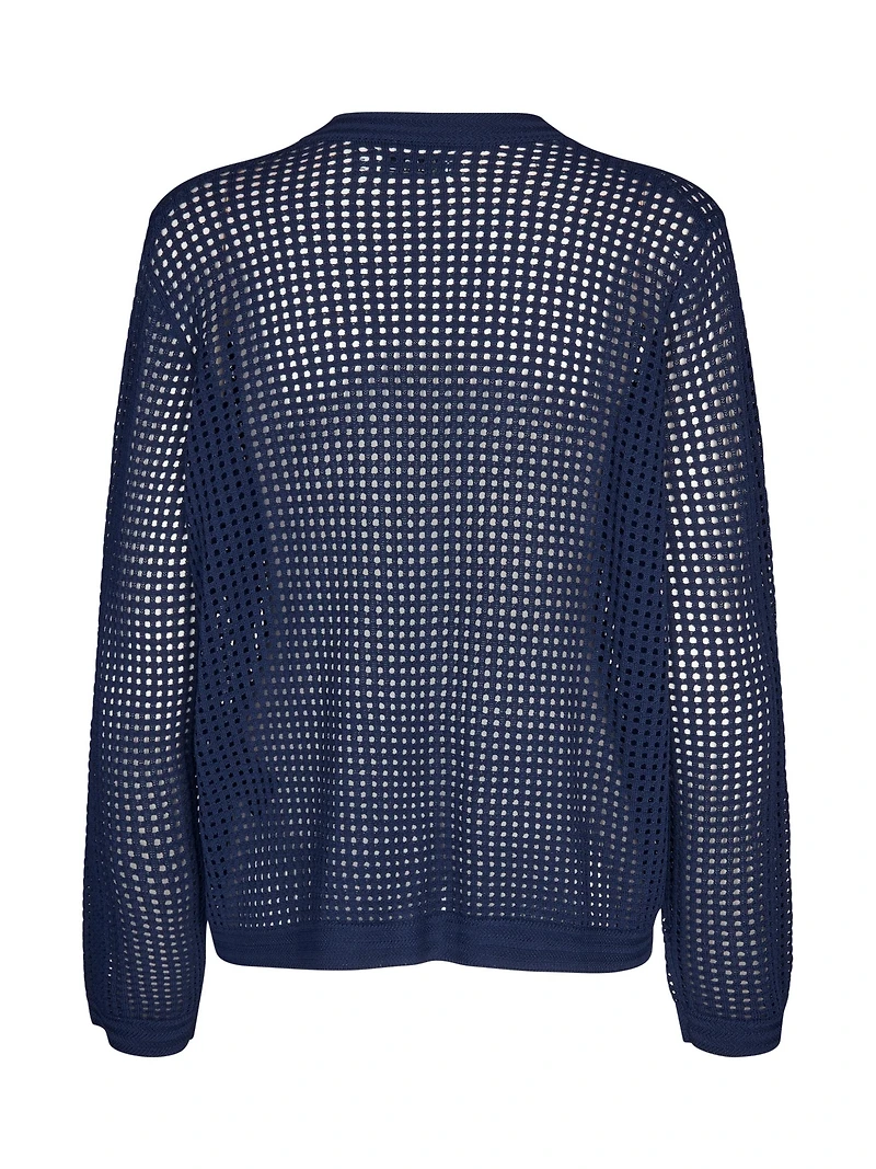 Masai Copenhagen Women's MaLarkena Open Knit Cardigan