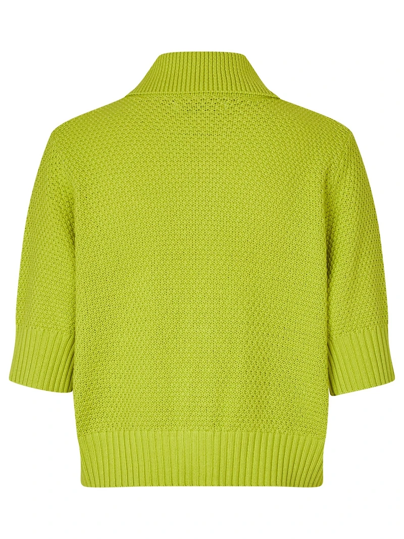 Masai Copenhagen Women's MaLiva Cropped Short Sleeve Cardigan