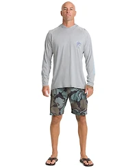 Quiksilver Waterman Men's Marley Classic-Fit Hooded Rash Guard