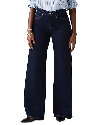 Levi's Women's 318 Shaping Stellar-Stretch Wide-Leg Jeans