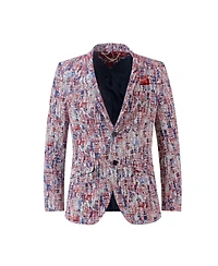 Elie Balleh Men's Slim Fit Sports Coat Jacket