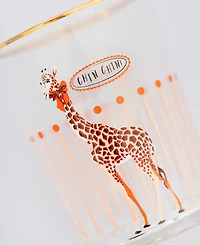 Yvonne Ellen Giraffe Hi Ball Glasses, Set of 4