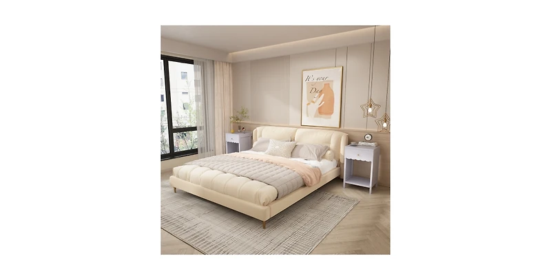 Lucky One Nightstand with Drawer and Shelf