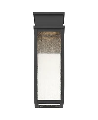 John Timberland Sintef 14 1/4inch High Modern Outdoor Wall Light Fixture Mount Porch House Set of 2 Led Bulb Sand Finish
