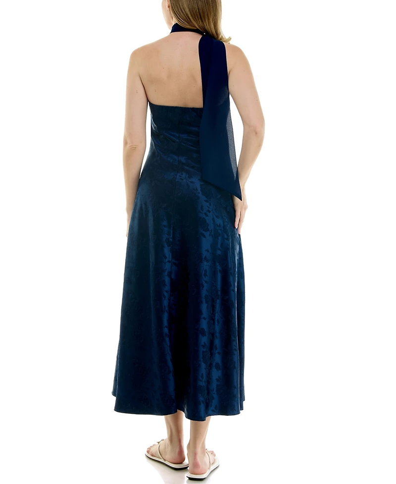 Row A Juniors' Strapless Midi Dress