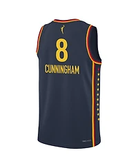 Nike Big Boys and Girls Nike Sophie Cunningham Navy Indiana Fever Explorer Edition Jersey