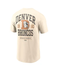 Nike Men's Natural Denver Broncos Freestyle Essential T-Shirt