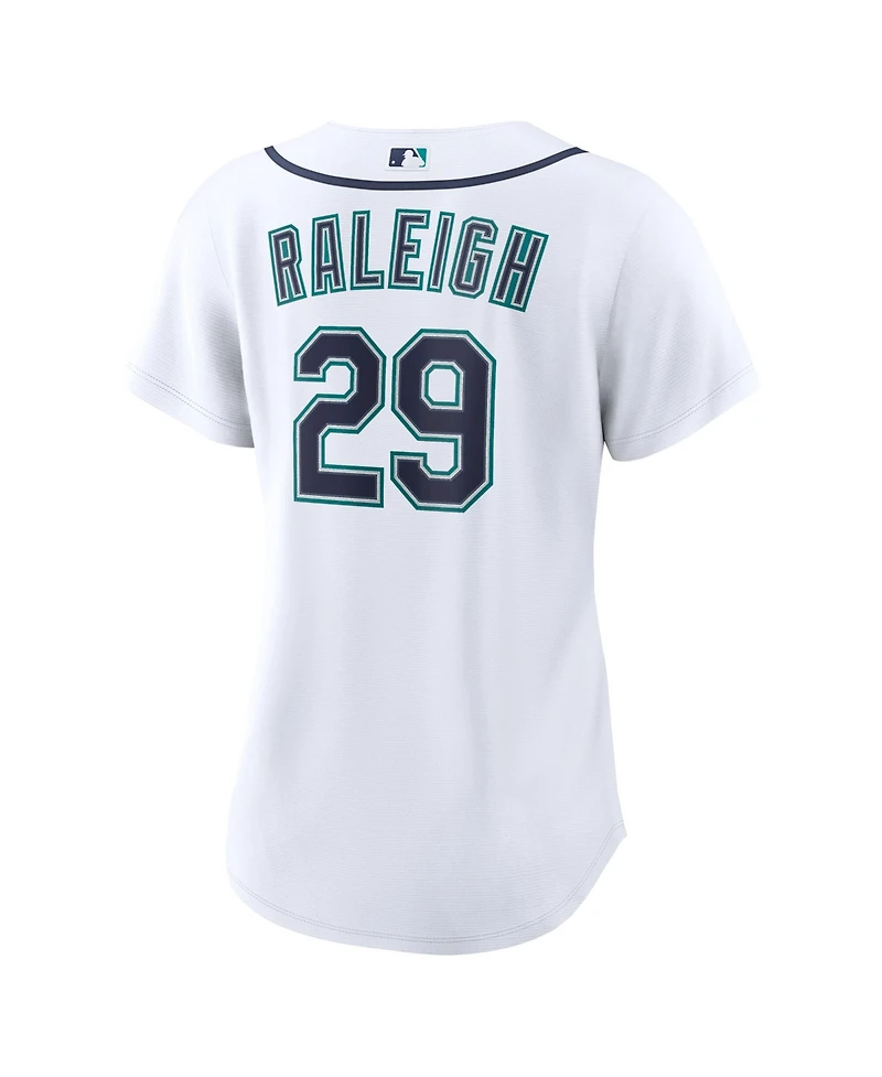 Nike Women's Cal Raleigh White Seattle Mariners Home Replica Jersey