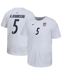 Nike Big Boys and Girls Antonee Robinson White Usmnt Home Player Name & Number T-Shirt