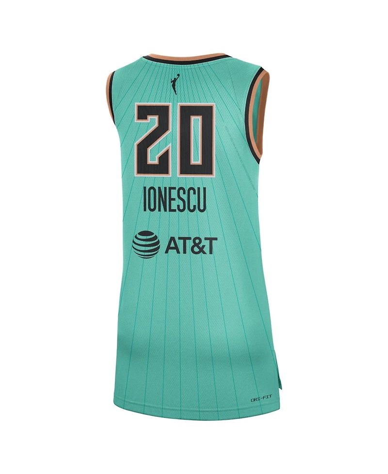 Nike Men's and Women's Sabrina Ionescu Mint New York Liberty Victory Jersey - Rebel Edition