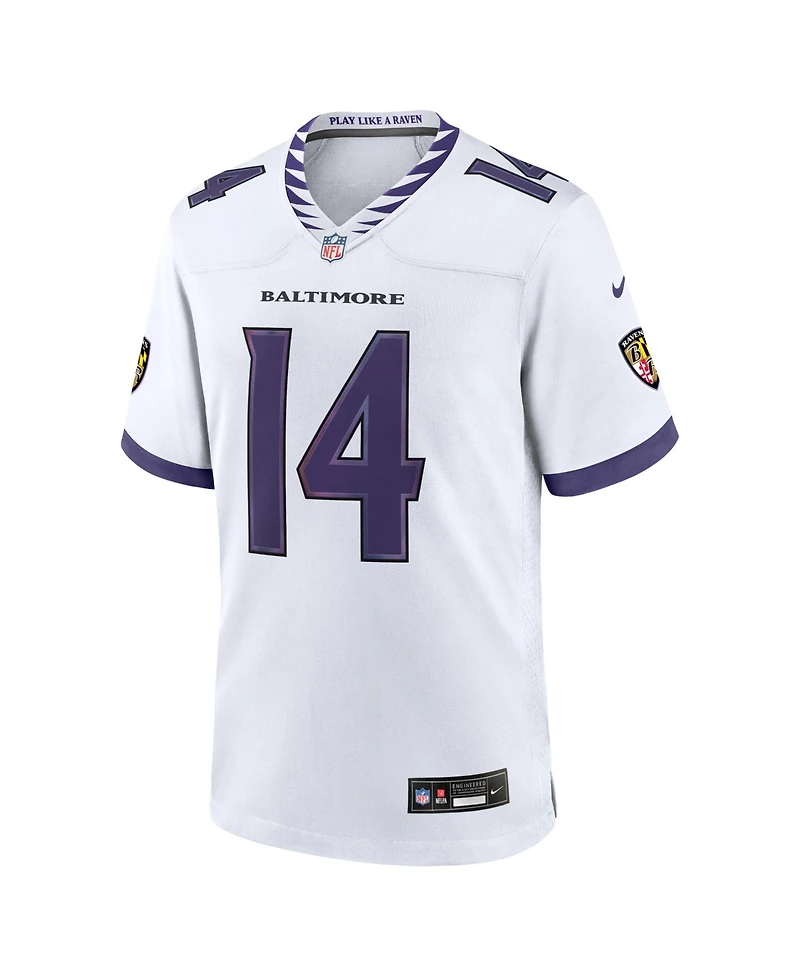 Nike Men's Kyle Hamilton White Baltimore Ravens Game Jersey
