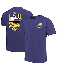 Image One Men's Purple Lsu Tigers America's Team T-Shirt