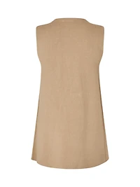 Masai Copenhagen Women's MaLinbine Longline Sleeveless Cardigan